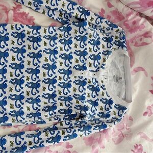 Blue and White Monkey Roller Rabbits